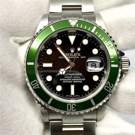 rolex submariner kermit ref. 16610lv|rolex kermit.